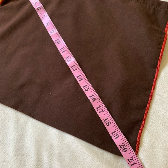 COACH smaller soft brown drawstring dust bag VVGUC ++ - Picture 5 of 7